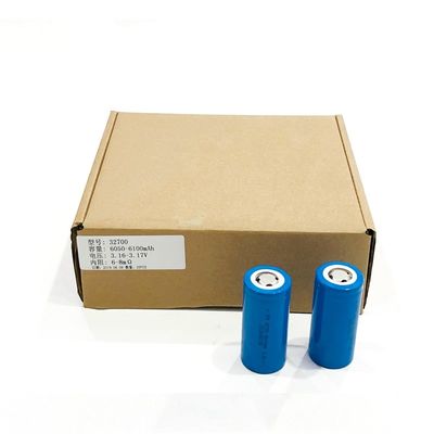 Cilindrische 3,2 V LiFePo4 Batterij 32700 6000mah van ROHS